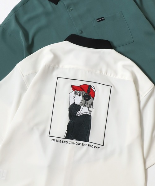 最高 セール】Red 接触冷感/イージー Girl/レッドキャップガール Cap レディースウェア