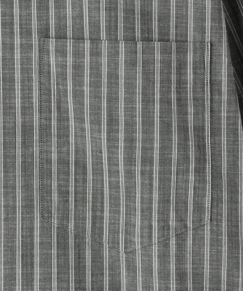 BEAUTY&YOUTH UNITED ARROWS（ビューティーアンドユースユナイテッドアローズ）の「スラブ ストライプ レギュラー フォルム テーパード シャツ（シャツ/ブラウス・メンズ・ブラック/ライトブルー・XL/L/M/S）」の19枚目の写真