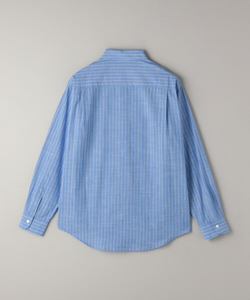 BEAUTY&YOUTH UNITED ARROWS（ビューティーアンドユースユナイテッドアローズ）の「スラブ ストライプ レギュラー フォルム テーパード シャツ（シャツ/ブラウス・メンズ・ブラック/ライトブルー・XL/L/M/S）」の22枚目の写真