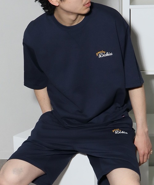 Dickies(ディッキーズ)の「【GENUINE DICKIES/ジェニュインディッキーズ】 ミニ裏毛 スウェット Tシャツ(スウェット・メンズ・スミクロ/ネイビー/アッシュグレー/グレー・M/L/XL)」の18枚目の写真