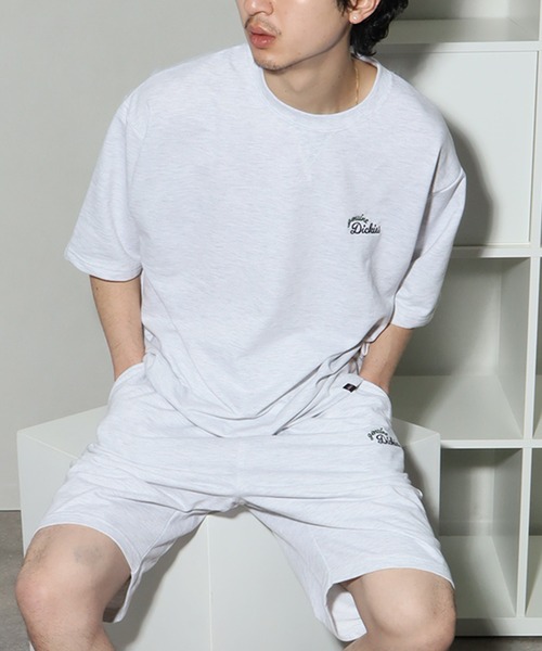 Dickies(ディッキーズ)の「【GENUINE DICKIES/ジェニュインディッキーズ】 ミニ裏毛 スウェット Tシャツ(スウェット・メンズ・スミクロ/ネイビー/アッシュグレー/グレー・M/L/XL)」の9枚目の写真
