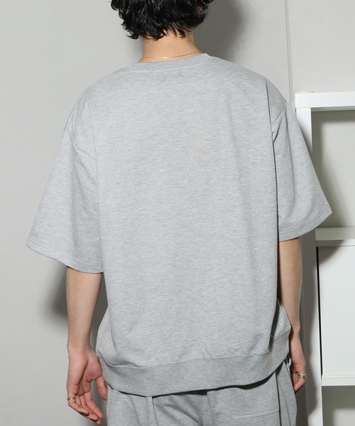 Dickies(ディッキーズ)の「【GENUINE DICKIES/ジェニュインディッキーズ】 ミニ裏毛 スウェット Tシャツ(スウェット・メンズ・スミクロ/ネイビー/アッシュグレー/グレー・M/L/XL)」の16枚目の写真