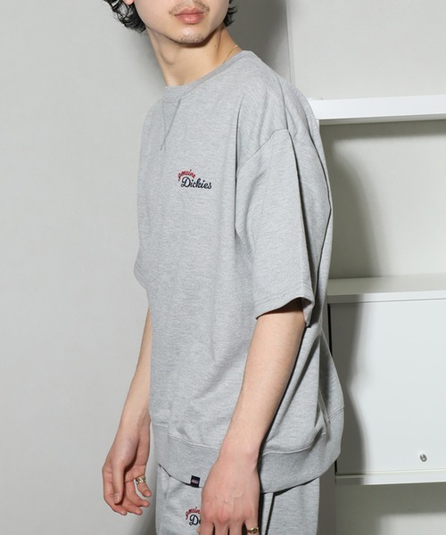 Dickies(ディッキーズ)の「【GENUINE DICKIES/ジェニュインディッキーズ】 ミニ裏毛 スウェット Tシャツ(スウェット・メンズ・スミクロ/ネイビー/アッシュグレー/グレー・M/L/XL)」の15枚目の写真