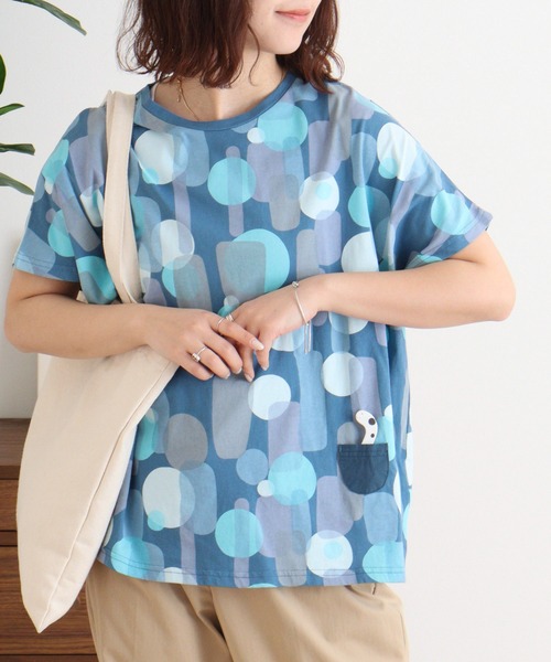 tシャツ EMAGO チンアナゴの住む海の中プリントＴ レディース 楽天市場】チンアナゴの住む海の中プリントTシャツ emago