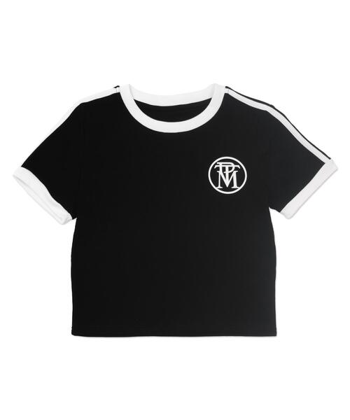 WOND(ウォンド)の「WOND/バックナンバリングリンガーピチT(Tシャツ/カットソー・レディース・ホワイト/ブラック・FREE)」の12枚目の写真