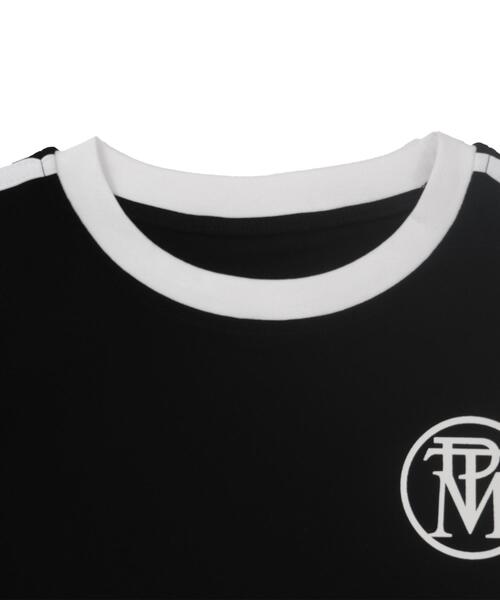 WOND(ウォンド)の「WOND/バックナンバリングリンガーピチT(Tシャツ/カットソー・レディース・ホワイト/ブラック・FREE)」の14枚目の写真