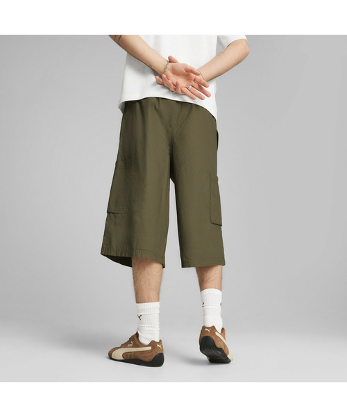 PUMA（プーマ）の「PUMA プーマ ユニセックス FUTURE.PUMA.ARCHIVE リラックス カーゴパンツ（その他パンツ・メンズ・ブラック/グリーン系その他・X-SMALL/XX-LARGE/SMALL/X-LARGE/LARGE/MEDIUM）」の7枚目の写真