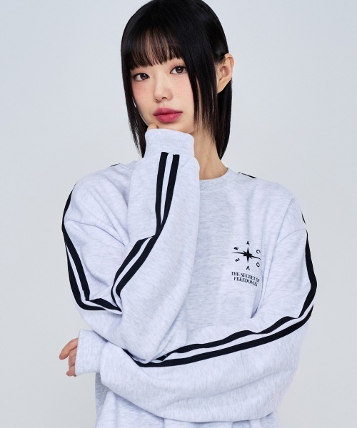 トレーナー スウェット A'GEM/9 × .kom 「ACOVER/オコボ」 Angel Logo Track Long Sleeve Man to A'GEM/9 × .kom 『ACOVER/オコボ』 Angel Logo Track Long