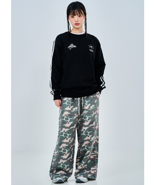 トレーナー スウェット A'GEM/9 × .kom 「ACOVER/オコボ」 Angel Logo Track Long Sleeve Man to A'GEM/9 × .kom 『ACOVER/オコボ』 Angel Logo Track Long
