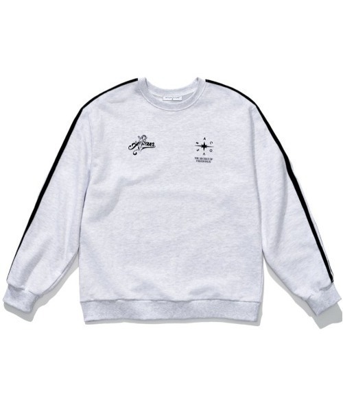 トレーナー スウェット A'GEM/9 × .kom 「ACOVER/オコボ」 Angel Logo Track Long Sleeve Man to A'GEM/9 × .kom 『ACOVER/オコボ』 Angel Logo Track Long