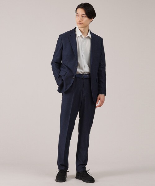 TAKEO KIKUCHI（タケオキクチ）の「【抗菌防臭】尾州 リネンブレンド