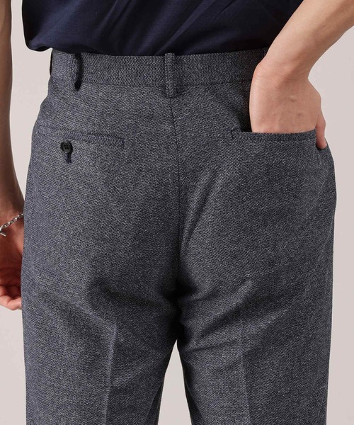 TAKEO KIKUCHI(タケオキクチ)の「【抗菌防臭】尾州 リネンブレンド ハニカムメッシュ パンツ(スラックス・メンズ・グレー/ネイビー/ブルー系その他・01/02/03/04)」の14枚目の写真