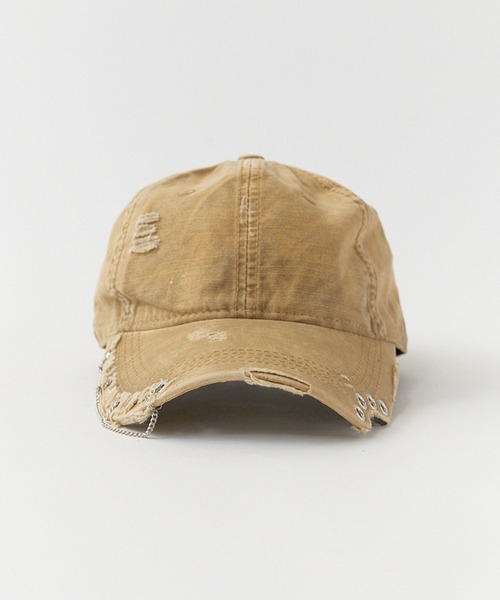 citybreeze★韓国★人気 SCRATCH PONT VINTAGE DENIM BALL CAP デニムキャップ ヴィンテージ風（キャップ）｜ALL RUNS（オール