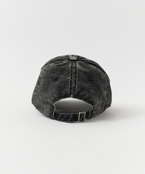 美品♬刻印あり キャップ セール】punk-style cap/ヴィンテージライク パンク風デニム