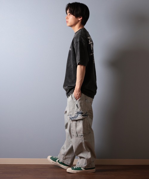 GRIZZLY(グリズリー)の「【ムラサキスポーツ限定】GRIZZLY/グリズリー 半袖Tシャツ バックプリント G25SS1405(Tシャツ/カットソー・メンズ・ブラック/スミクロ/ホワイト・XL/L/M)」の6枚目の写真