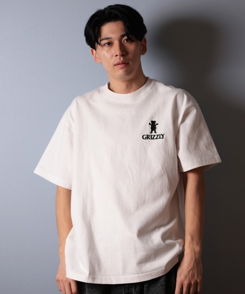 GRIZZLY(グリズリー)の「【ムラサキスポーツ限定】GRIZZLY/グリズリー 半袖Tシャツ バックプリント G25SS1405(Tシャツ/カットソー・メンズ・ブラック/スミクロ/ホワイト・XL/L/M)」の9枚目の写真