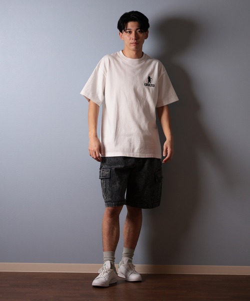 GRIZZLY(グリズリー)の「【ムラサキスポーツ限定】GRIZZLY/グリズリー 半袖Tシャツ バックプリント G25SS1405(Tシャツ/カットソー・メンズ・ブラック/スミクロ/ホワイト・XL/L/M)」の11枚目の写真