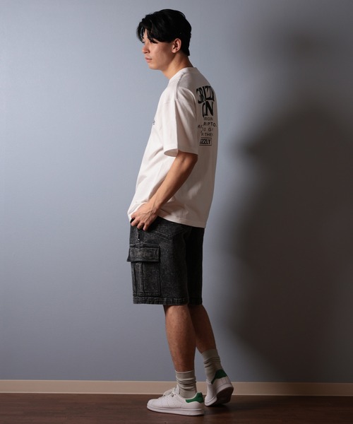GRIZZLY(グリズリー)の「【ムラサキスポーツ限定】GRIZZLY/グリズリー 半袖Tシャツ バックプリント G25SS1405(Tシャツ/カットソー・メンズ・ブラック/スミクロ/ホワイト・XL/L/M)」の12枚目の写真