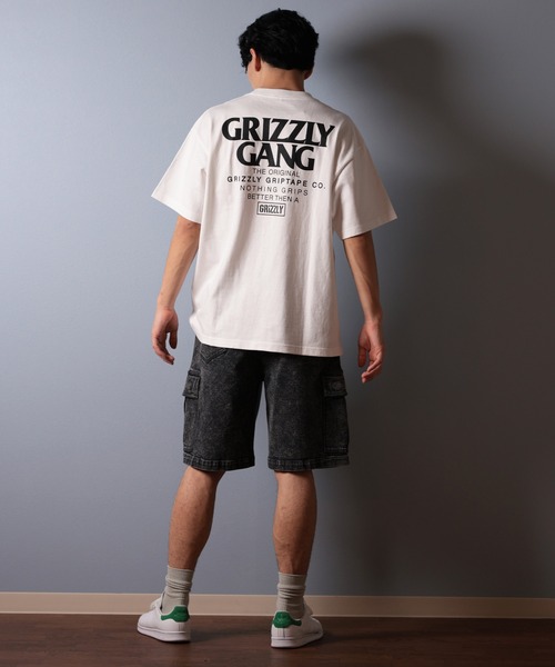 GRIZZLY(グリズリー)の「【ムラサキスポーツ限定】GRIZZLY/グリズリー 半袖Tシャツ バックプリント G25SS1405(Tシャツ/カットソー・メンズ・ブラック/スミクロ/ホワイト・XL/L/M)」の13枚目の写真