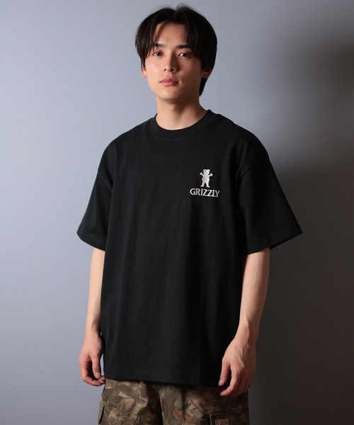 GRIZZLY(グリズリー)の「【ムラサキスポーツ限定】GRIZZLY/グリズリー 半袖Tシャツ バックプリント G25SS1405(Tシャツ/カットソー・メンズ・ブラック/スミクロ/ホワイト・XL/L/M)」の14枚目の写真