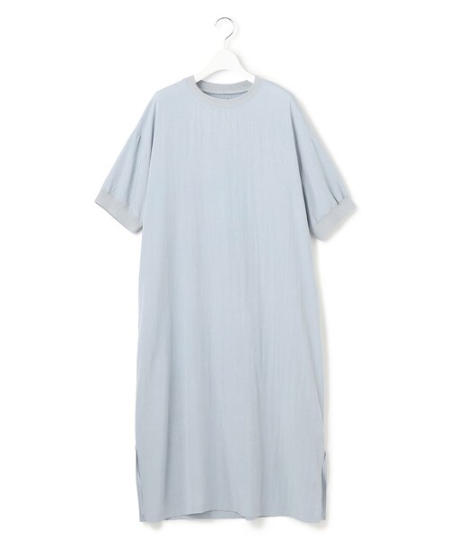J.PRESS YORK STREET(ジェイプレスヨークストリート)の「【WOMEN】ワッシャーニットコンビ ワンピース(ワンピース・レディース・ダークグリーン系/イエロー系/ネイビー系/ダルブルー系・F)」の16枚目の写真