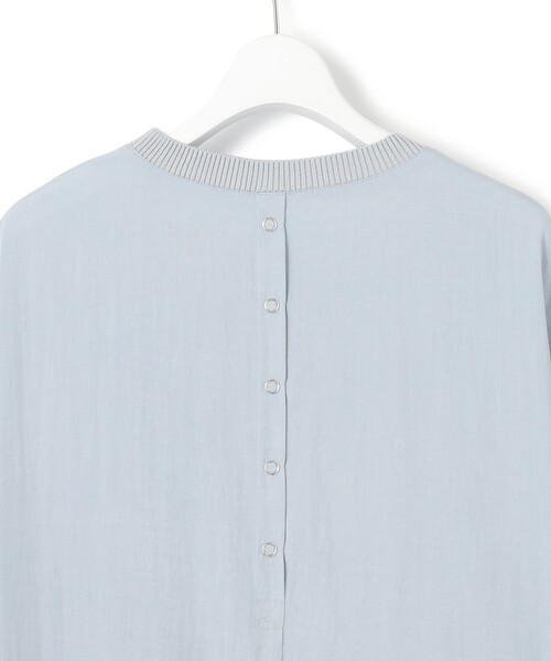 J.PRESS YORK STREET(ジェイプレスヨークストリート)の「【WOMEN】ワッシャーニットコンビ ワンピース(ワンピース・レディース・ダークグリーン系/イエロー系/ネイビー系/ダルブルー系・F)」の22枚目の写真