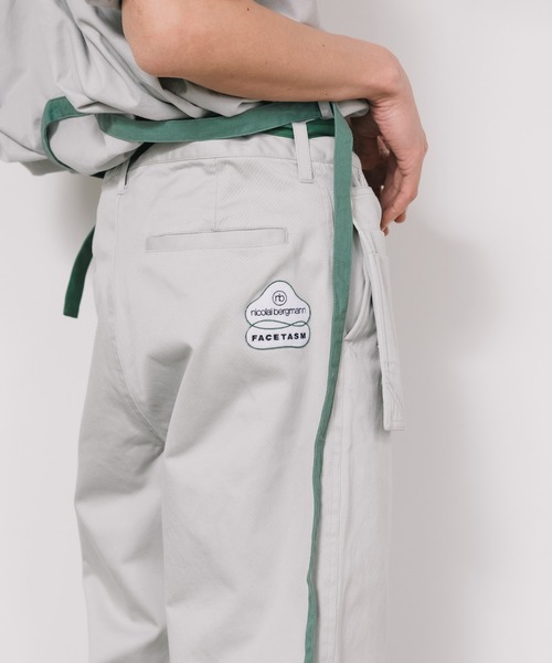 FACETASM(ファセッタズム)の「FACETASM/ファセッタズムxNicolai Bergmann/ニコライ バーグマン APRON PANTS アプロンパンツ(チノパンツ・メンズ・グレー・3/5/4)」の13枚目の写真