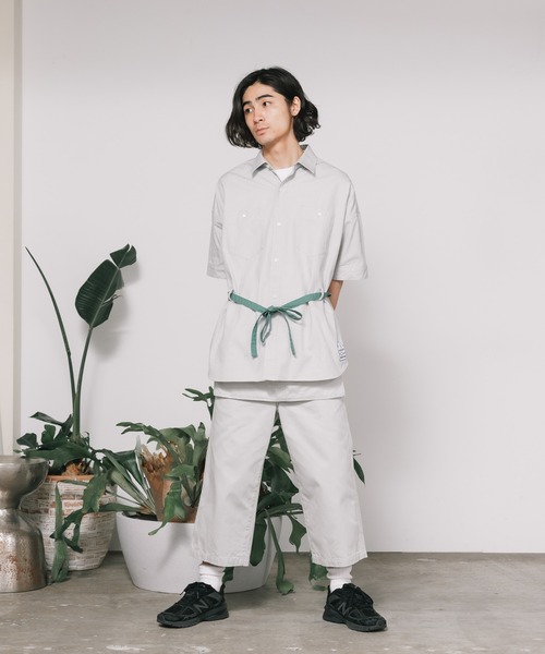 FACETASM(ファセッタズム)の「FACETASM/ファセッタズムxNicolai Bergmann/ニコライ バーグマン APRON PANTS アプロンパンツ(チノパンツ・メンズ・グレー・3/5/4)」の14枚目の写真