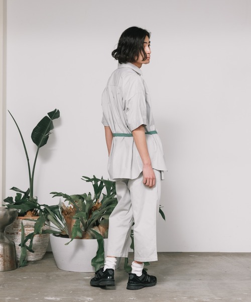 FACETASM(ファセッタズム)の「FACETASM/ファセッタズムxNicolai Bergmann/ニコライ バーグマン APRON PANTS アプロンパンツ(チノパンツ・メンズ・グレー・3/5/4)」の19枚目の写真