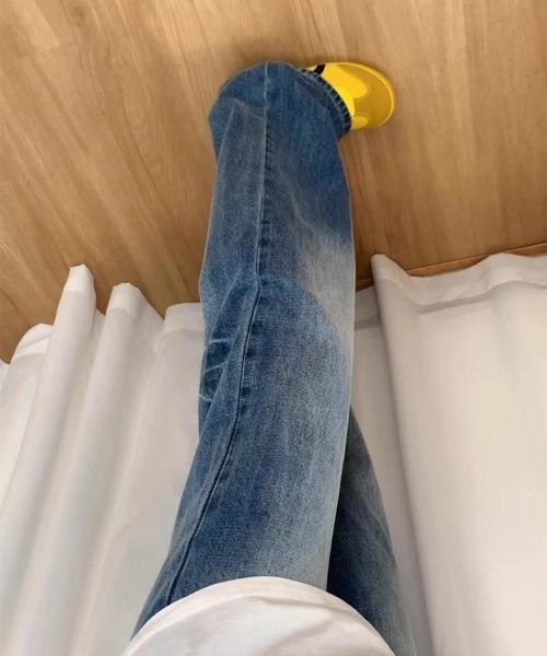 REBALANCE(リバランス)の「レディースルーズレトロシルエットデニム(デニムパンツ・レディース・A・MEDIUM/LARGE/X-LARGE)」の3枚目の写真