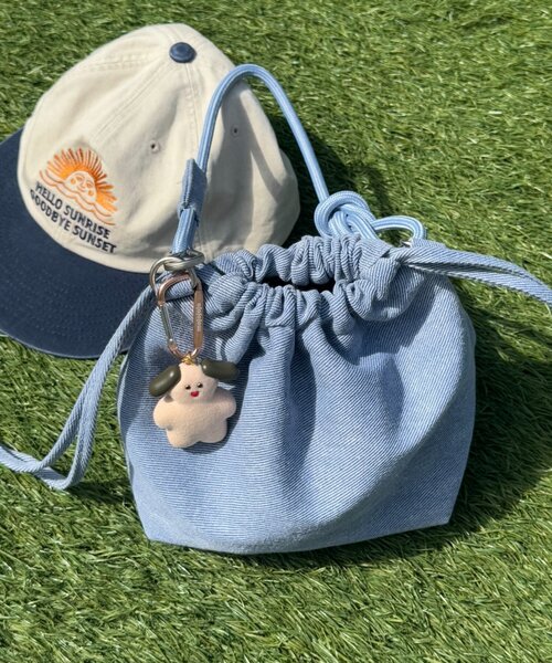 CIAOPANIC TYPY(チャオパニックティピー)の「【UNISEX】アソート巾着バッグ(ショルダーバッグ・メンズ・ブルー/サックスブルー/ネイビー/グリーン/レッド・ONE SIZE)」の8枚目の写真