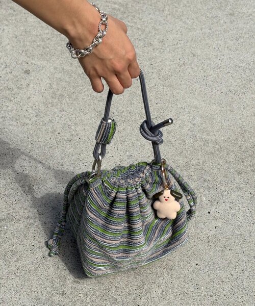 CIAOPANIC TYPY(チャオパニックティピー)の「【UNISEX】アソート巾着バッグ(ショルダーバッグ・メンズ・ブルー/サックスブルー/ネイビー/グリーン/レッド・ONE SIZE)」の22枚目の写真