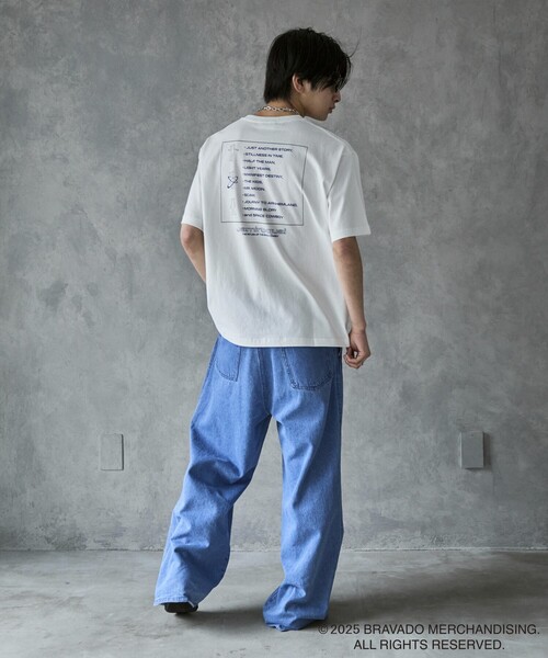 PUBLUX（パブリュクス）の「PUBLUX/パブリュクス Jamiroquai ネオンロゴプリントTee(限定展開)（Tシャツ/カットソー・メンズ・ブラック/ホワイト・MEDIUM/LARGE/X-LARGE）」の19枚目の写真