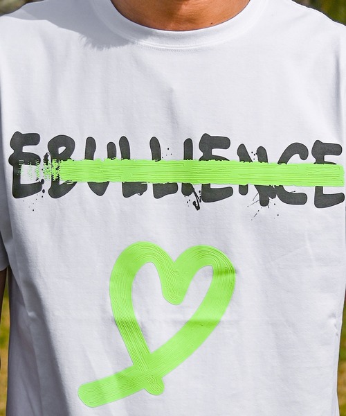 adamsJUGGLER(アダムスジャグラー)の「RTEGペイントハートティー(Tシャツ/カットソー・メンズ・ホワイト/ブラック・S/L/XL/XXL/M)」の18枚目の写真