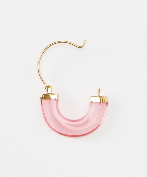 LUCAS JACK(ルーカスジャック)の「【LUCAS JACK LONDON(ルーカス・ジャック・ロンドン)】 SEMI CIRCLE EARRINGS(ピアス(両耳用)・レディース・オレンジ/ピンク/ホワイト系その他/ネイビー・FREE)」の11枚目の写真