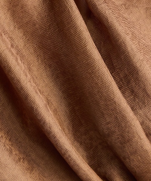 AIMER(エメ)の「メッシュギャザーブラウス(シャツ/ブラウス・レディース・ブラック/ブラウン・MEDIUM)」の6枚目の写真