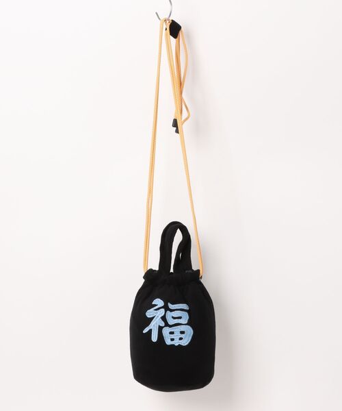 HOUSTON / EMB PILE EFFECT BAG（TIGER/MAP/DRAGON/ALASKA