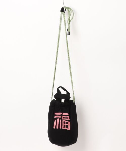 HOUSTON / EMB PILE EFFECT BAG（TIGER/MAP/DRAGON/ALASKA