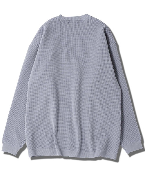 jiggys shop(ジギーズショップ)の「ワッフル編み ガウンカーディガン(カーディガン/ボレロ・メンズ・ベージュ/ライトグレー/チャコールグレー/ブラック・MEDIUM/LARGE/X-LARGE)」の20枚目の写真