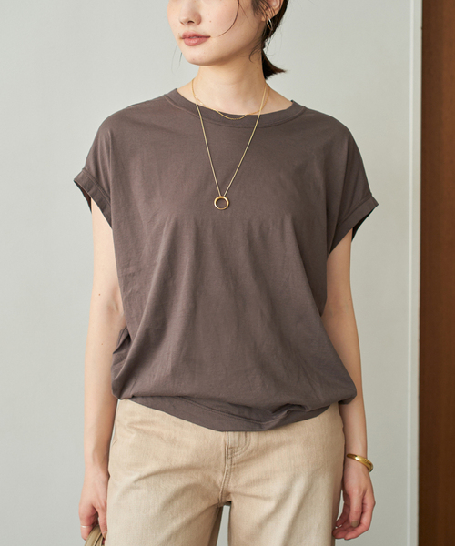 新品 plage ALBINI ハイゲージ Tシャツ プラージュ 追加》ALBINI ハイゲージTシャツ（Tシャツ/カットソー）｜Plage