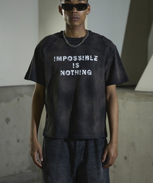 ANDER HUNK(アンダーハンク)の「Hard Spray SeamT-shirt / ハードスプレーシームTシャツ(Tシャツ/カットソー・メンズ・ホワイト/ピンク/ブラウン/ブラック・MEDIUM/SMALL/LARGE)」の21枚目の写真