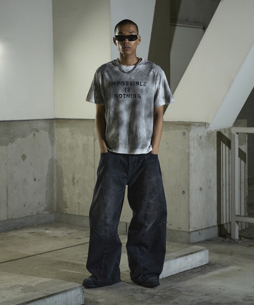 ANDER HUNK(アンダーハンク)の「Hard Spray SeamT-shirt / ハードスプレーシームTシャツ(Tシャツ/カットソー・メンズ・ホワイト/ピンク/ブラウン/ブラック・MEDIUM/SMALL/LARGE)」の16枚目の写真