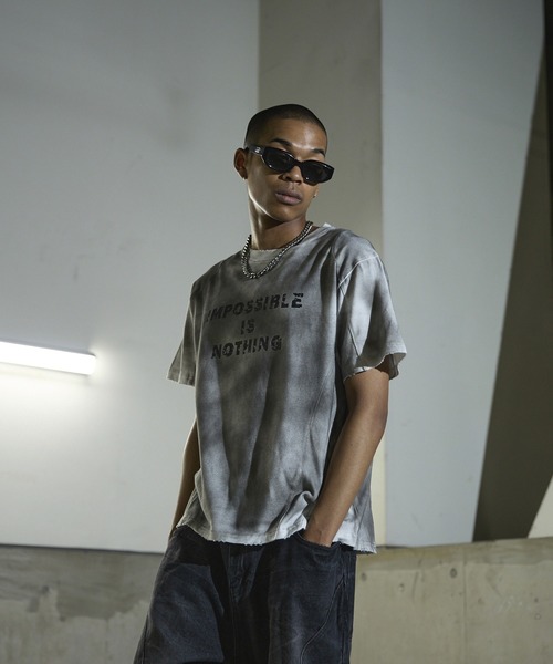 ANDER HUNK(アンダーハンク)の「Hard Spray SeamT-shirt / ハードスプレーシームTシャツ(Tシャツ/カットソー・メンズ・ホワイト/ピンク/ブラウン/ブラック・MEDIUM/SMALL/LARGE)」の12枚目の写真