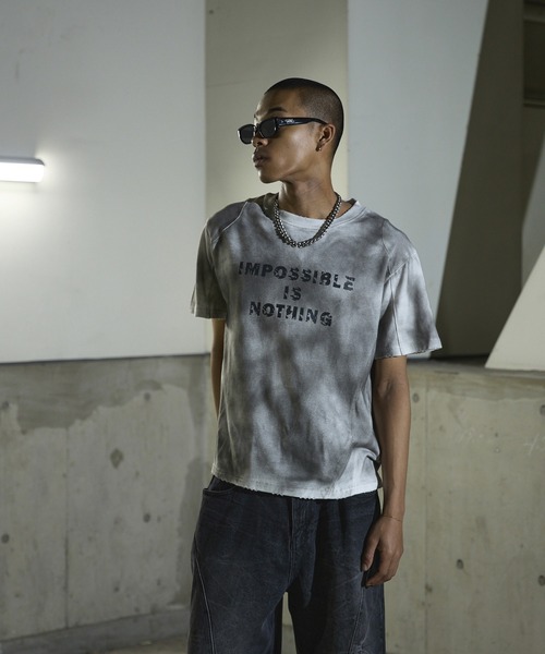 ANDER HUNK(アンダーハンク)の「Hard Spray SeamT-shirt / ハードスプレーシームTシャツ(Tシャツ/カットソー・メンズ・ホワイト/ピンク/ブラウン/ブラック・MEDIUM/SMALL/LARGE)」の13枚目の写真