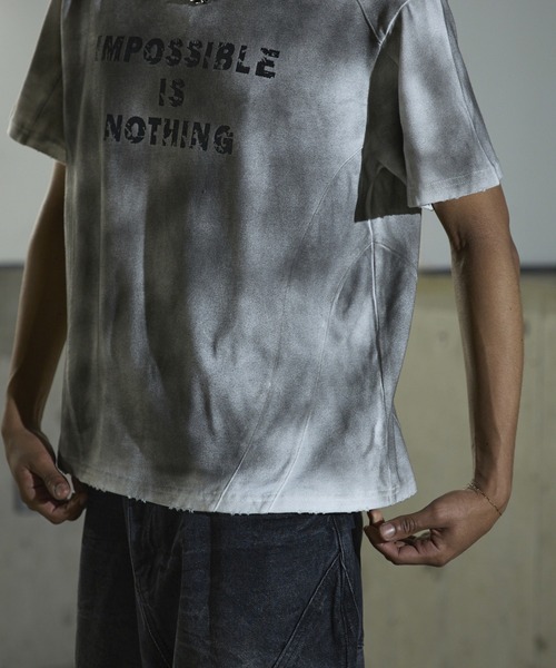 ANDER HUNK(アンダーハンク)の「Hard Spray SeamT-shirt / ハードスプレーシームTシャツ(Tシャツ/カットソー・メンズ・ホワイト/ピンク/ブラウン/ブラック・MEDIUM/SMALL/LARGE)」の17枚目の写真