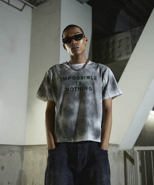 ANDER HUNK(アンダーハンク)の「Hard Spray SeamT-shirt / ハードスプレーシームTシャツ(Tシャツ/カットソー・メンズ・ホワイト/ピンク/ブラウン/ブラック・MEDIUM/SMALL/LARGE)」の7枚目の写真