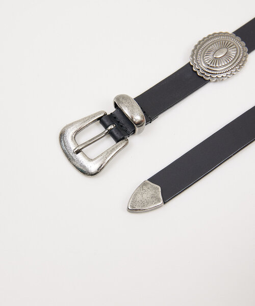 GALLARDAGALANTE(ガリャルダガランテ)の「コンチョベルト(ベルト・レディース・グレー/ブラック・FREE)」の5枚目の写真