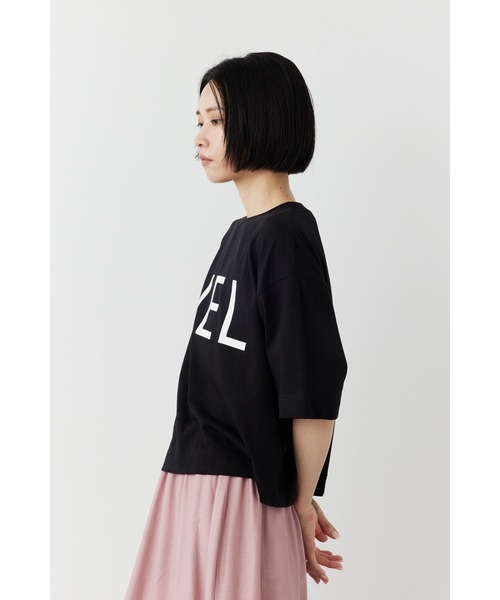Limue(リミュ)の「プリントロゴTシャツ(CIEL)(Tシャツ/カットソー・レディース・オフホワイト/ブラック・FREE)」の12枚目の写真