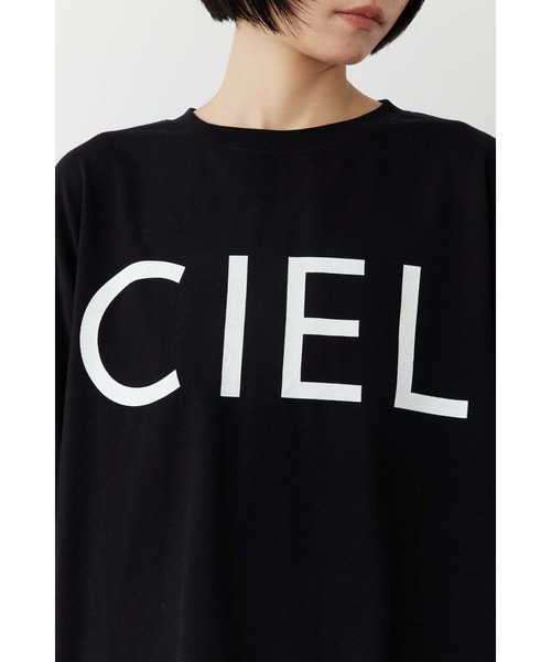 Limue(リミュ)の「プリントロゴTシャツ(CIEL)(Tシャツ/カットソー・レディース・オフホワイト/ブラック・FREE)」の15枚目の写真
