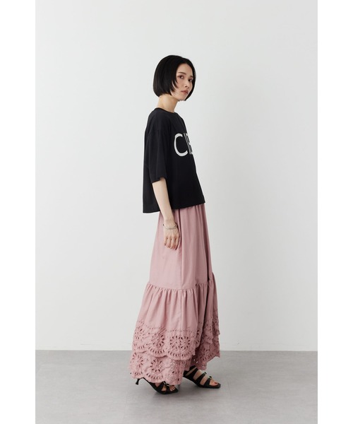 Limue(リミュ)の「プリントロゴTシャツ(CIEL)(Tシャツ/カットソー・レディース・オフホワイト/ブラック・FREE)」の18枚目の写真
